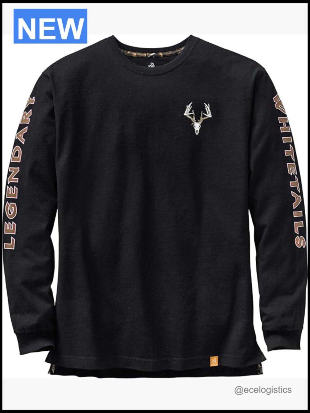 Men's Preshrunk Heavyweight Cotton Long Sleeve Graphic Tee